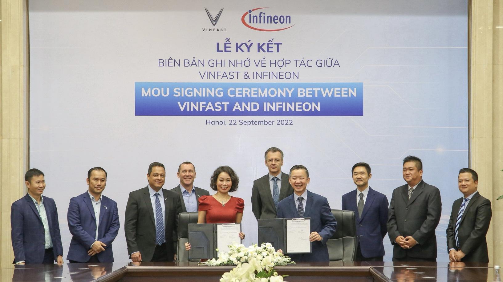 VINFAST AND INFINEON EXTEND PARTNERSHIP IN THE FIELD OF ELECTROMOBILITY